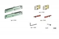 Комплект фурнитуры для 1 фасада до 20 кг (глухой/вкладной) с доводчиками