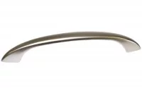 Ручка-скоба 128мм, отделка никель матовый