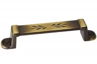 Ручка-скоба 96мм, отделка бронза