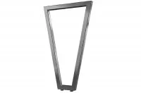 Опора для стола V-образная Лиссабон-Т l.550, h.870, отделка сталь нержавеющая