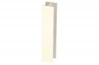 74 Стык для цоколя ПВХ, L=4000, слоновая кость