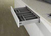 Hettich: 9123105: Лоток OrgaTray для ящиков 600, KB600, NL450, сталь, серебристый