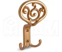 ROME Крючок трехрожковый золото матовое Милан: WAP.801.000.00R8