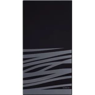 Schock: 629046 Разделочная доска PREMIUM 528x275x15,5 черное стекло/сереб.декор