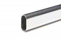 Штанга для одежды 15х30х0,7, L=3000мм, отделка хром глянец