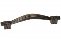 Ручка-скоба 96мм, отделка олово старое