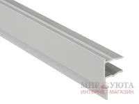 Профиль для фартука прижимной L=4,1м, серебро: SK0105A
