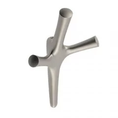 GTV: Крючок мебельный WALENCIA, инокс: WZ-WALENCIA-06