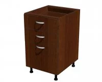 Корпус напольной тумбы для кухни, 3 ящика 500*560*720