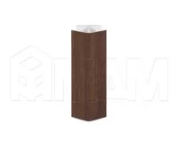 Уголок 135 градусов (высота 100), орех таволато: 19.1233R.30