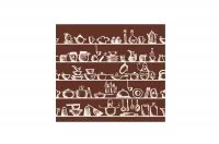 Стеновая панель Мокко, 600х540х6мм, стекло