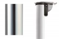 Нога d.50 Н700 для стола складная, хром глянец Нога d.50 Н700 для стола складная, хром глянец