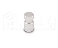 Ручка-кнопка D15мм серебро Ноттингем: WPO.785.000.00R3