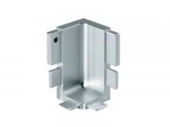 Угол 90° внутренний верхнего профиля GOLA Alphalux, алюминий