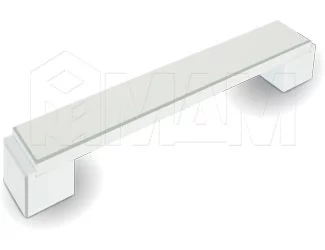 RITTO Ручка-скоба 256мм белый глянец с шлиф. гранями: US48R16/256