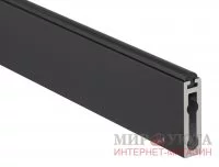 VOGUE Штанга прямоугольная 30х8, с демпфером, темная бронза, L-900: TA0213TBR