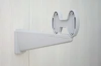 Держатель настенный для выдвижных элементов, отделка серая