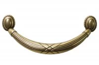 Ручка-скоба 96мм, отделка бронза матовая