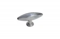 Ручка-кнопка, отделка хром глянец