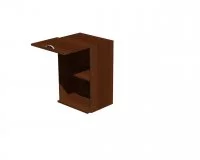 Корпус навесного шкафчика, вертикальный, с нишей под микроволновую печь 500*305*720