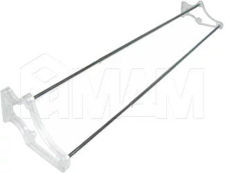 Полка для обуви раздвижная, 70-110 см, фигурная: SS70/110 F