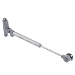 ПОДЪЁМНИК ГАЗОВЫЙ С АМОРТИЗАТОРОМ, без регулировки 80N GTV, серый: PD-GAMB080-N02