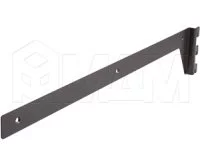 KALI полкодержатель для деревянных полок, боковое крепление, комп. на 1 полку, бронза: KL450BR