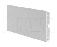 Цоколь пластиковый (высота 150, длина 4000 мм), алюминий матовый: 15.0201R 4M