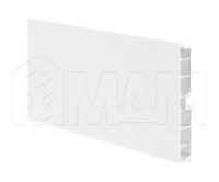 Цоколь пластиковый (высота 150, длина 4000 мм), белый: 15.4801R 4M Цоколь пластиковый (высота 150, длина 4000 мм), белый: 15.4801R 4M