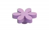 Ручка-кнопка, отделка фиолетовая