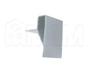 Декоративный карнизный профиль для коллектора, серебро, L-2600: 2794_416 2,6 M