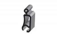 Профиль-шторка, цвет Хром Глянец, L=2.50м