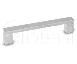 STRADA Ручка-скоба 128мм хром матовый: RE2808/128