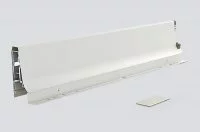 Боковина для ящика H.90 L=350, левая, отделка белая
