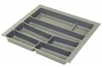 Ёмкость в базу 600 для столовых приборов, цвет орион серый