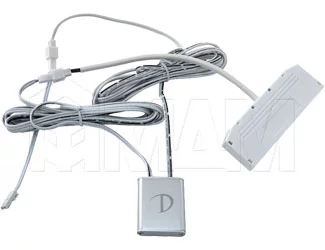 DOT FW Выключатель сенсорный диммируемый, накладной, цвет серебро, 12/24V, 36/72W: LSA-FW-DOT