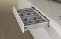 Hettich: 9134976: Организация OrgaTray 570 для ящиков ArciTech, NL500, KB350, пластик, серебристый