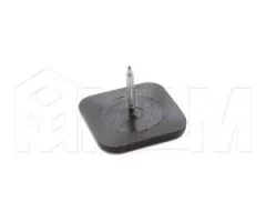 SuperGlide Подпятник квадратный с шипом 24х24 мм: HR-D2424
