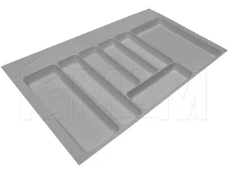 Лоток кухонный для ящика 900 мм, серый: 73.90.GR