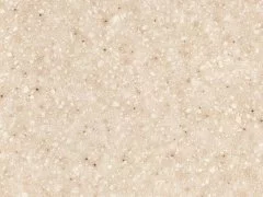 Бортик пристеночный овальный, Семолина карамельная шлифованный камень, 34*29 мм, L=4.2м