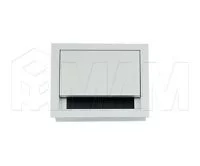 Заглушка кабель-канала, алюминиевая, 100х100 мм: 2113.101.S