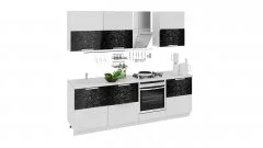 Кухонный гарнитур длиной - 240 см (со шкафом НБ)