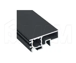 PS19 Вертик. профиль-ручка станд., черный, L-3000: PR193903008PR-S