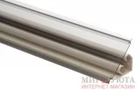 Плинтус треугольный под кромку 32 мм L=3м: 32.01R 3M