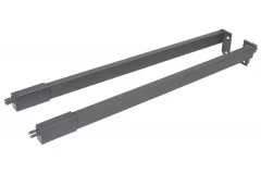 Комплект рейлингов для ящика Indigo, L=450, отделка орион серый