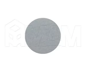 Подпятник самоклеящийся круглый D15, белый (30 шт.): HR15-W