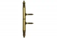 Петля декоративная 110х9х9мм, отделка бронза античная