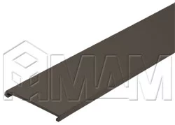 Декоративный профиль для 3708 и 2061, титан, L-2600: 0702_2080 2,6 M