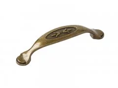 Ручка-скоба 96мм FIRMAX, металл, бронза