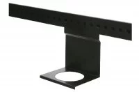 Держатель для 1-го стакана, 160х130х180мм, отделка черный бархат (матовый)